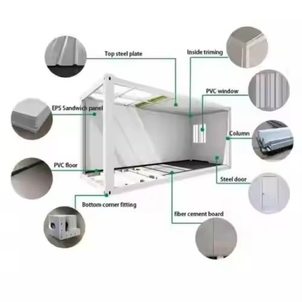 american flat pack houses