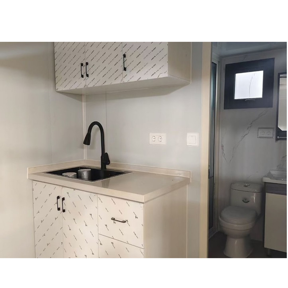 Mobile Prefabricated Foldable Casa Tiny Prefab Flat Pack Container House with Bathroom and Kitchen Living Folding - Image 2